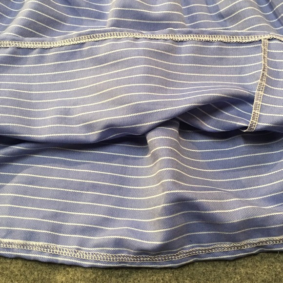 Skirt Girls 4/5 100%‎ Cotton Maxi Blue Stripe Ruffle Tier Mom and Pop's Kids - Picture 7 of 10